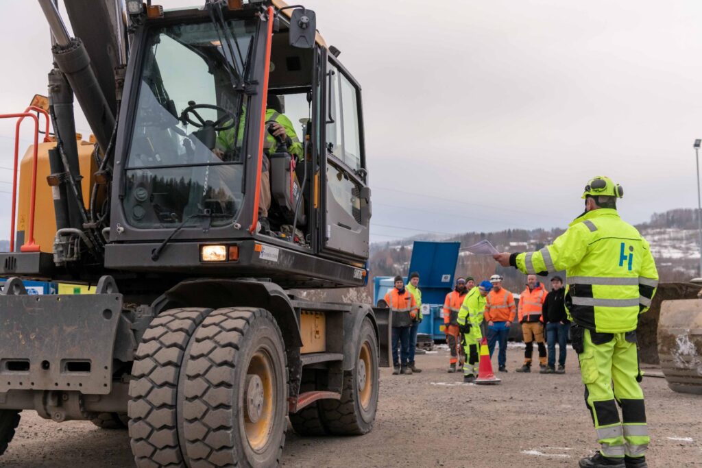 HMS-dag på RV4 Roa-Gran grense