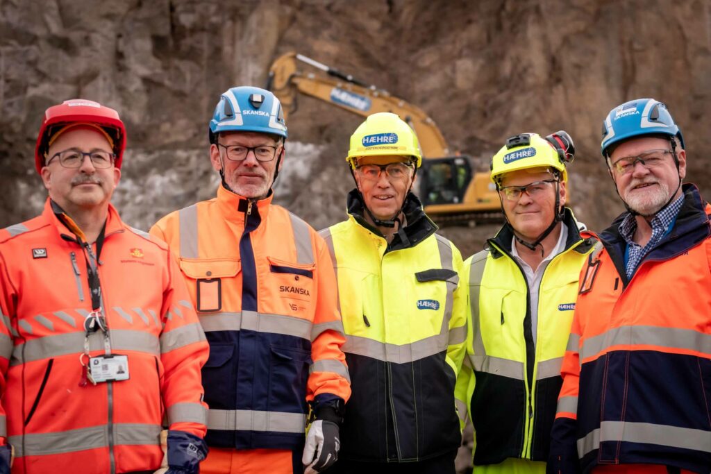 Første tunnelsalve på ops hålogalandsvegen